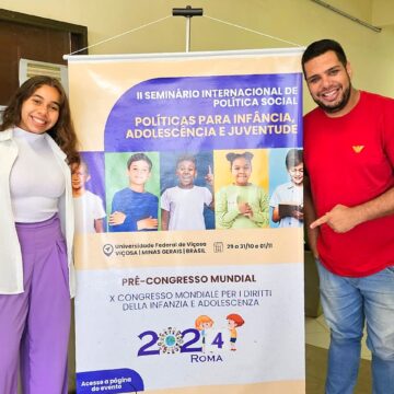 Docente e aluna da Pedagogia UNIFAGOC apresentam trabalho no II Seminário Internacional de Política Social