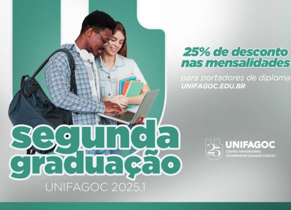 Deseja fazer outra graduação? Confira as vantagens exclusivas para Portadores de Diploma no UNIFAGOC