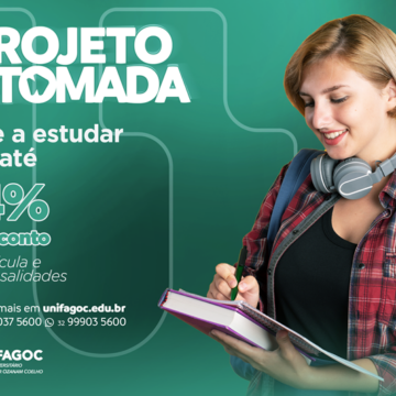Retorne ao UNIFAGOC com condições especiais por meio do Projeto Retomada