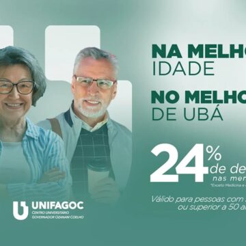 Desconto Melhor Idade: UNIFAGOC incentiva educação de qualidade para alunos 50+