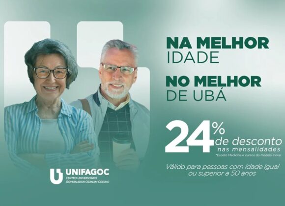 Desconto Melhor Idade: UNIFAGOC incentiva educação de qualidade para alunos 50+