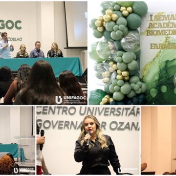 I Semana Acadêmica da Biomedicina e Farmácia UNIFAGOC promove conexão entre alunos e mercado de trabalho
