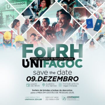 Pós-graduação UNIFAGOC promove Fórum de Recursos Humanos gratuito