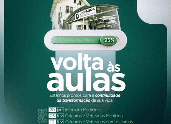 Save the date: UNIFAGOC já está na contagem regressiva para o volta às aulas 2025.1