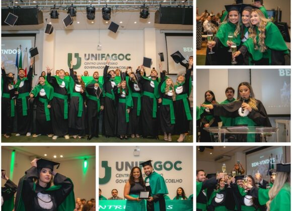 UNIFAGOC celebra colação de grau da décima turma de Medicina
