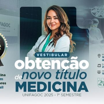Inscrições abertas: Processo seletivo para obtenção de novo título – Medicina UNIFAGOC