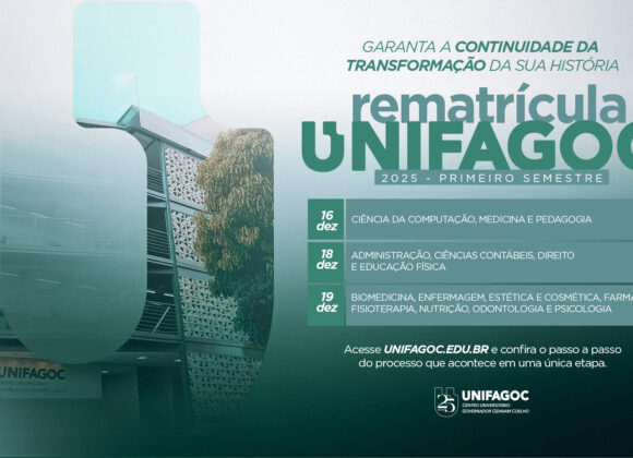 Rematrícula UNIFAGOC 2025.1: saiba como realizar o processo e confira os prazos para cada curso