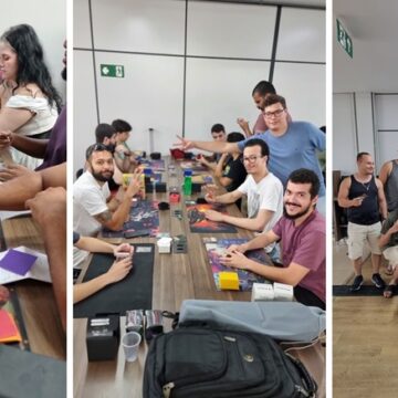 Evento de Card Games reúne mais de 60 pessoas na Biblioteca do UNIFAGOC