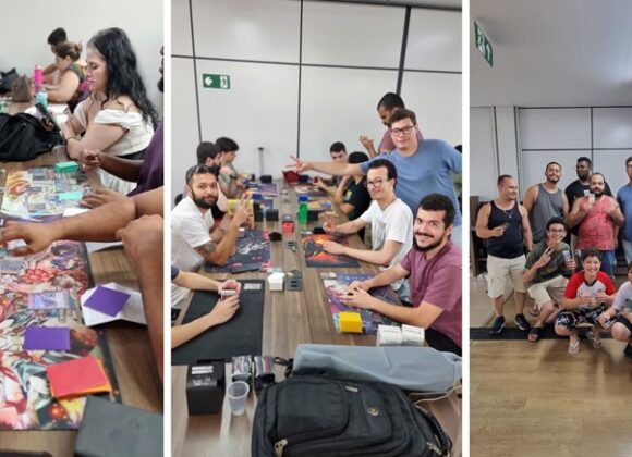 Evento de Card Games reúne mais de 60 pessoas na Biblioteca do UNIFAGOC