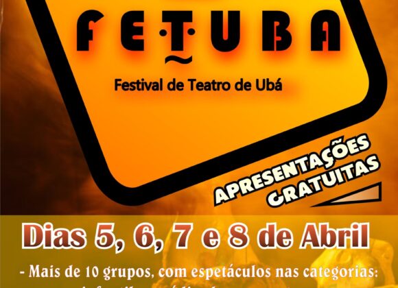 Não perca! Neste final de semana acontece o 2º Festival de Teatro de Ubá