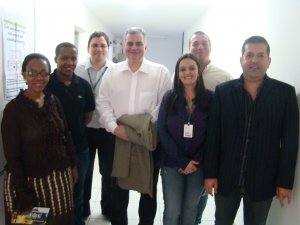 Filho do Embaixador de Botswana visita o Campus da Fagoc