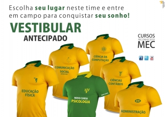 Estão abertas as inscrições para o Vestibular Antecipado Fagoc