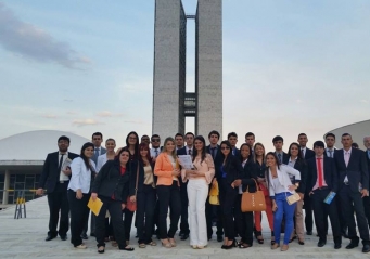 Alunos da Fagoc visitam órgãos do Governo em Brasília
