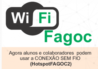 Fagoc libera Wi-fi de 100 MB para alunos e colaboradores