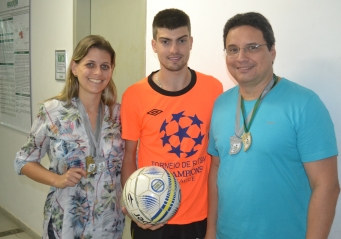 Copa Fagoc de FUT7: colaboradores recebem medalhas de agradecimento