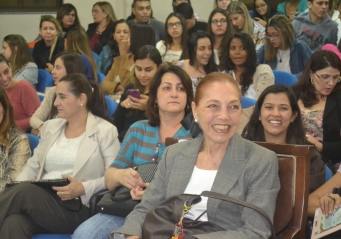 Alunos e professores da Fagoc participam de palestra com Marina Colasanti