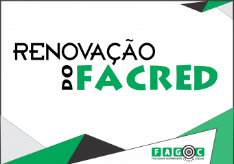 Prazo de renovação do Facred termina amanhã (12)