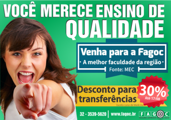 Fagoc oferece desconto para transferência até o dia 17