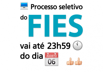Inscrições para novos contratos do FIES terminam nesta quinta-feira (6)