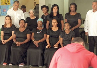 Pacientes em tratamento psiquiátrico apresentam peça teatral aos alunos de Medicina da Fagoc
