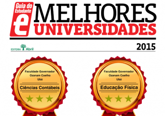 Cursos da Fagoc recebem selo de qualidade no Guia do Estudante