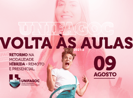 UNIFAGOC divulga cronograma de aulas presenciais e remotas para o segundo semestre de 2021
