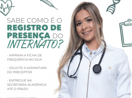 UNIFAGOC divulga processo de registro de frequência para alunos do Internato de Medicina