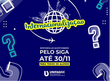UNIFAGOC realiza pesquisa sobre internacionalização