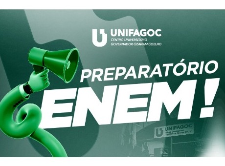 UNIFAGOC oferece curso preparatório para o ENEM; início das aulas em 26/10