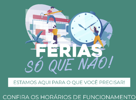 Confira os horários de funcionamento dos setores do UNIFAGOC durante as férias