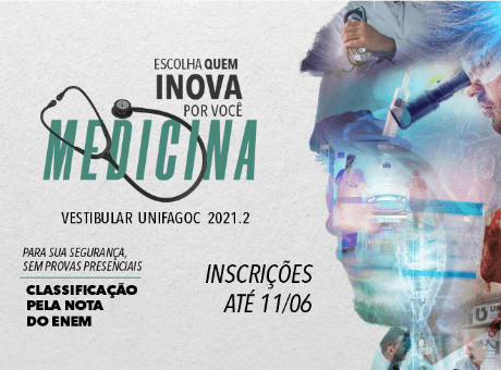 Medicina UNIFAGOC inicia inscrições para Vestibular do segundo semestre; Classificação será pela nota do ENEM