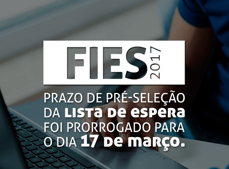 MEC prorroga prazo de inscrição para participantes da lista de espera do Fies