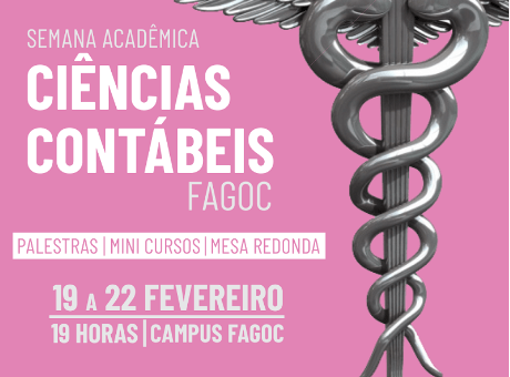 Semana Acadêmica de Ciências Contábeis da Fagoc começa nesta segunda-feira (19)
