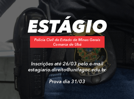 Direito UNIFAGOC promove seleção de estagiário para Polícia Civil
