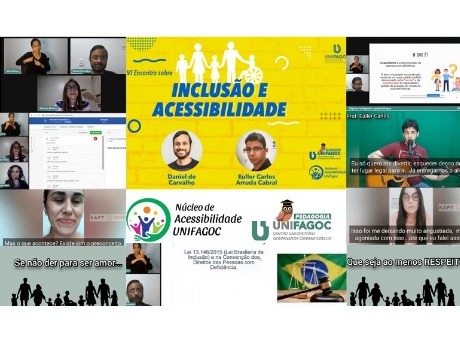 Pedagogia e NAF do UNIFAGOC realizam VII Encontro sobre Inclusão e Acessibilidade