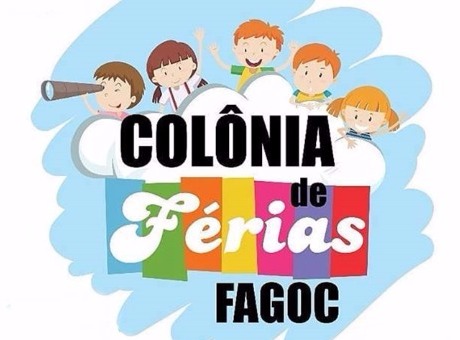 Inscrições abertas para a I Colônia de Férias da Fagoc