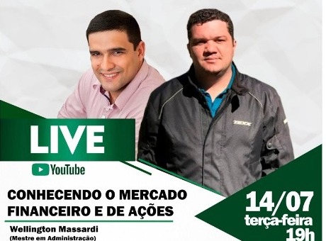 Mercado Financeiro e de Ações é tema de live promovida pelo Núcleo de Pós-graduação do UNIFAGOC