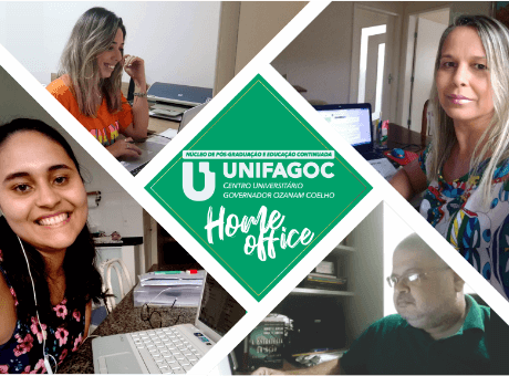 Núcleo de Pós-Graduação UNIFAGOC também adere ao Home Office