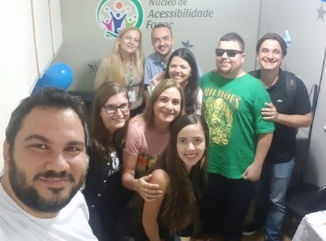 Núcleo de Acessibilidade Fagoc comemora o primeiro aniversário