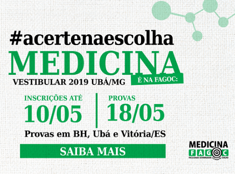 Fagoc abre inscrições para o Vestibular de Medicina 2019.2
