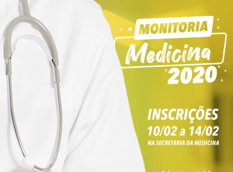 Medicina UNIFAGOC divulga edital para Programa de Monitoria 2020