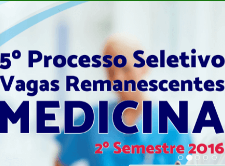 Fagoc realiza novo processo seletivo para o preenchimento de vagas remanescentes de Medicina