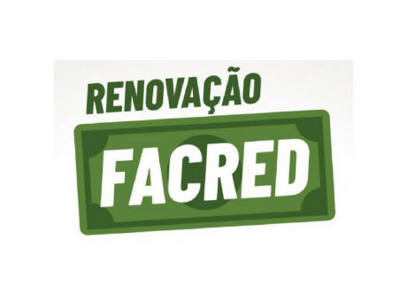 Renovação do Facred acontece entre os dias 2 e 6 de julho