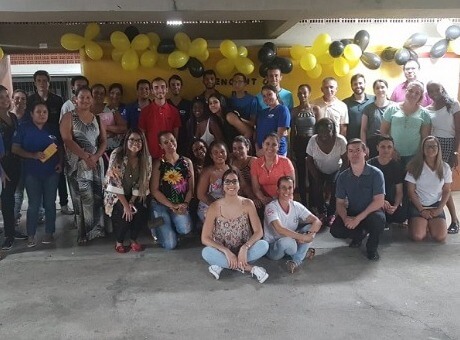 Alunos da Psicologia Fagoc palestram sobre a Campanha Setembro Amarelo