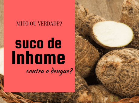 Mito ou verdade: suco de inhame impede a infecção da dengue?