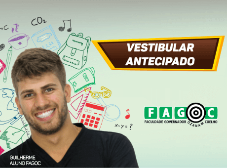 Fagoc abre inscrições para o Vestibular Antecipado