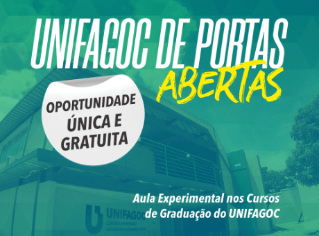 UNIFAGOC divulga novas datas para a aula experimental gratuita