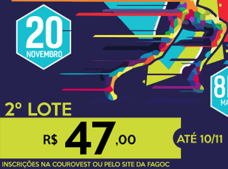 2º lote da Corrida Rústica Fagoc está disponível até o dia 10