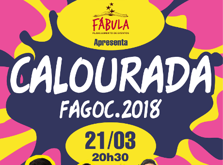 Calourada Fagoc 2018: data e atrações confirmadas