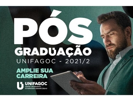Pós-Graduação UNIFAGOC abre inscrições para mais de 20 cursos on-line com condições especiais